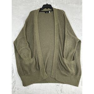 Urban Outfitters BDG‎ Open Front Cardigan Olive Green (M)